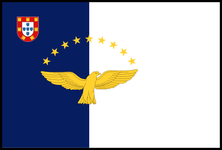 Flagge der Ilhas dos Açores